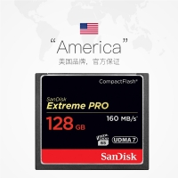 闪迪CF卡64g/128g/256佳能尼康单反摄像机相机存储内存卡